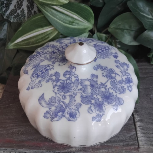 Vintage ανταλλακτικό καπάκι πορσελάνης China Blau μεταχειρισμένο