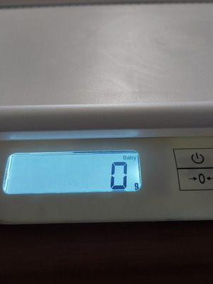 Alecto ζυγαριά μωρού έως 20 κιλά σε λευκό