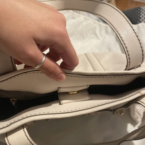 Dolce & Gabbana Bag Estelle used, shoulder, beige with marks