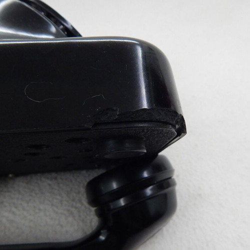 Black Bakelite telephone from the 1950s