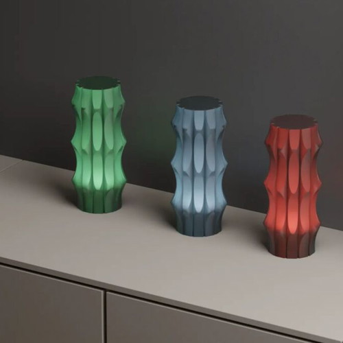 Futuristic Glow 3D Printed LED Lamp new, modern and futuristic design