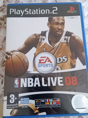 Nba Live 08 for PlayStation 2 like new with Greek language and manual