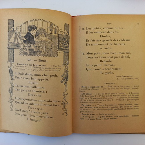 Book Le Français Par les Textes used, French 1924