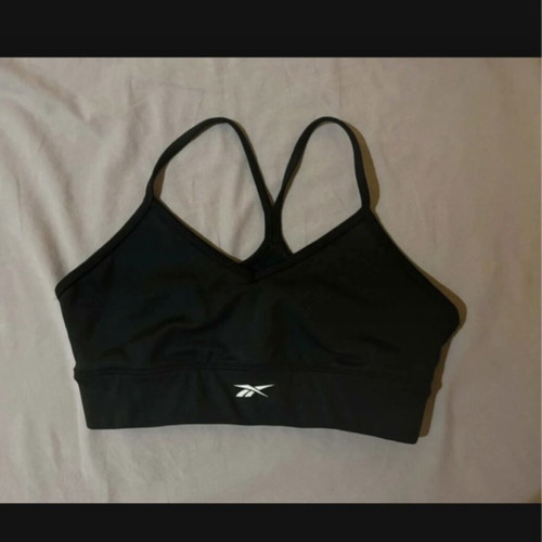 Reebok sports bra like new, size S, black