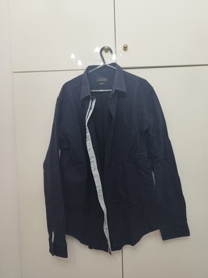 Zara dress shirts used, sizes L and XL, pack of 7, white and blue