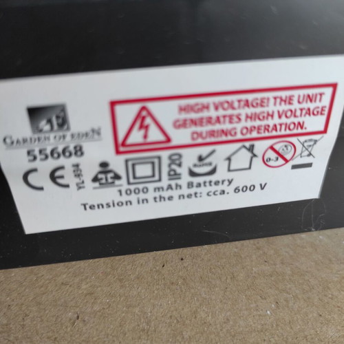Rechargeable electric insect killer UV like new with USB power