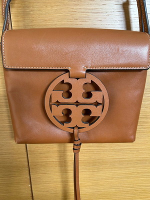 Tory Burch Τσάντα Miller Cross-Body καφέ σαν καινούργιο