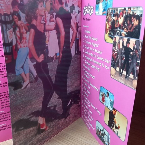 Grease DVD with English subtitles and song lyrics booklet