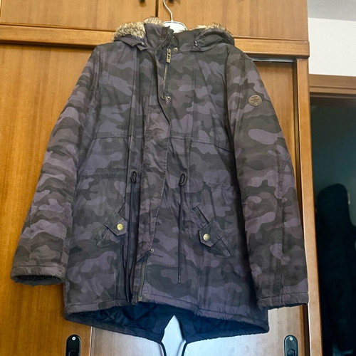 Biston gray jacket with lining like new, size XXL