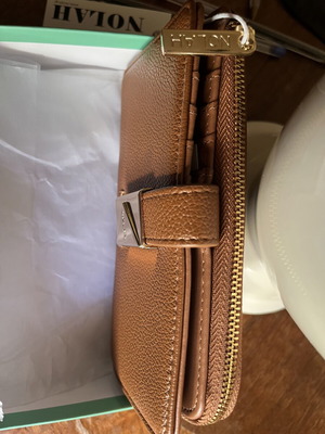 Wallet, brown, new