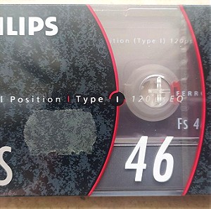 Philips FS 46 (1990) Vintage Κασέτες Κενές Καινούριες-Σφραγισμένες