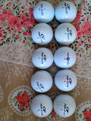 Top Flite 4 golf balls new, pack of 10