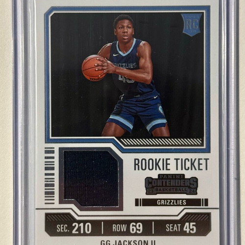 Panini Contenders Rookie Ticket Swatches Card 2023-24 GG Jackson new