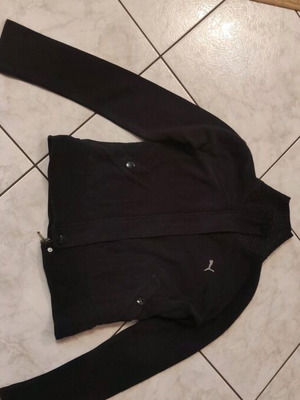 Puma women's sports jacket used, size M, black