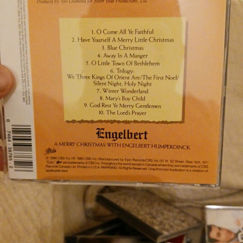 Engelbert Humperdinck A Merry Christmas CD used