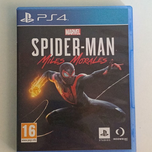 Spider-Man Miles Morales PS4 game like new