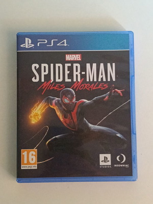 Spider-Man Miles Morales PS4 game like new