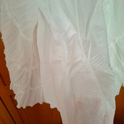 Morgan cotton summer skirt like new, size M, white