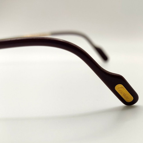 Cartier Vintage Demi Lune Gold Lacquer 22kt Glasses Used