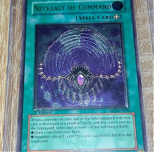 Necklace Of Command Ultimate Rare 1st edition