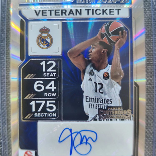 Panini Contenders EuroLeague 2025-26 Card Pack with Theo Maledon Autograph