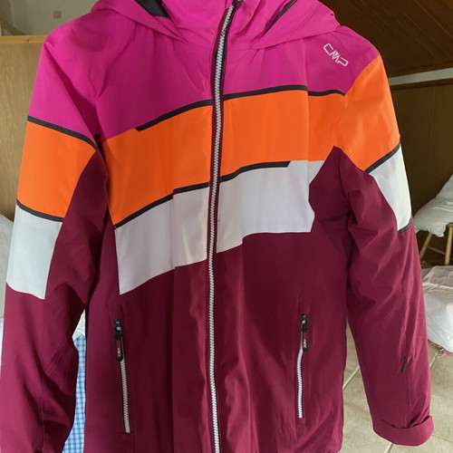 CMP women's jacket like new, pink and orange, size S