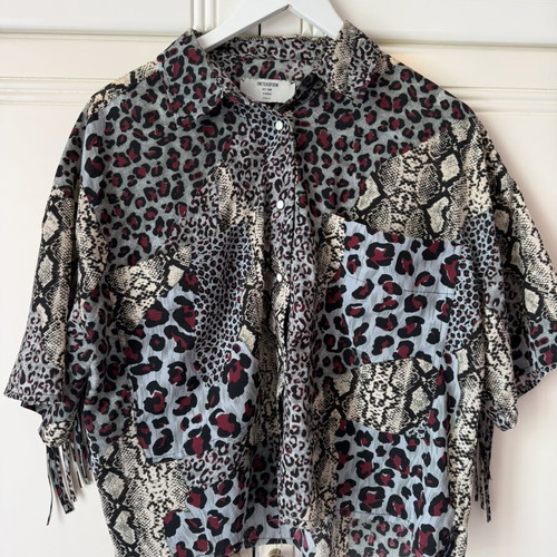 One Teaspoon animal printed shirt XS