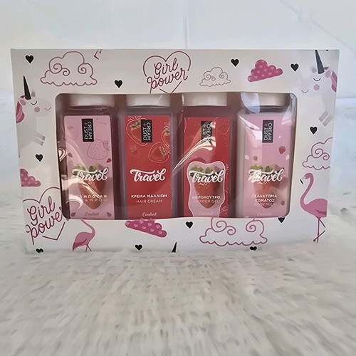 Travel set hair and body care Dust+Cream 90ml new