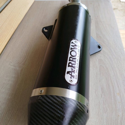 Arrow Urban Black exhaust muffler used (70 cm) for scooter