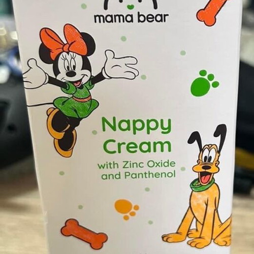 Mama Bear cream for diaper rash protection with zinc oxide and panthenol 150 ml new