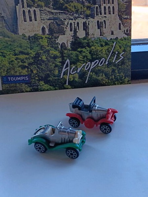 Kinder 98 toy cars used, set of 2 pieces