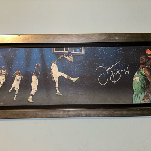 James Gist Signed Frame like new, limited edition 100 pieces