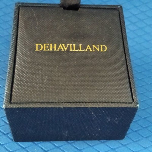 De Havilland cufflinks new, silver color