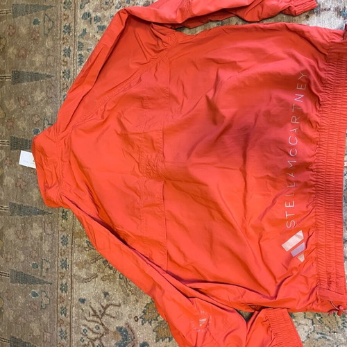 Stella McCartney women's windbreaker large new orange