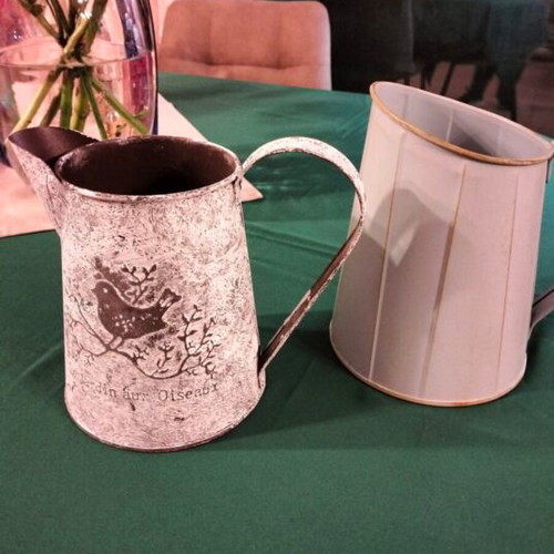 Rustic garden watering cans new with anti-corrosion coating