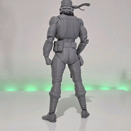 Solid Snake Figure 24cm Metal Gear Solid made to order