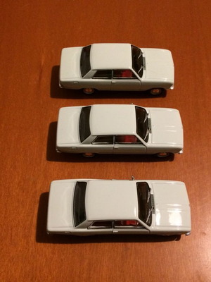 Opel Kadett B 1965 модели 1:43 като нови, комплект от 3