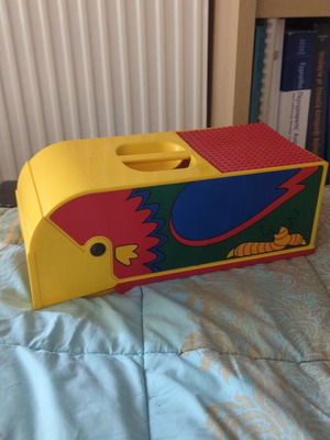 Duplo Red Brick σκούπα Lego 6840 Παπαγάλος μεταχειρισμένη 1991
