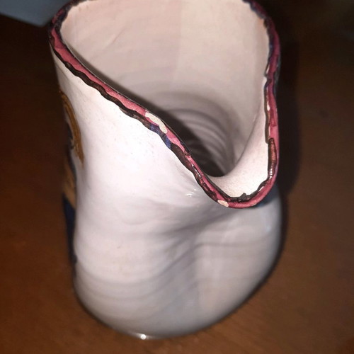 Ceramic handmade pitcher Vaniō like new