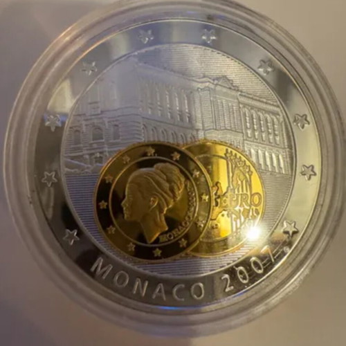 Commemorative Medal Monaco Grace Kelly 2007 new