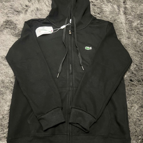 Lacoste jacket new, size large, black