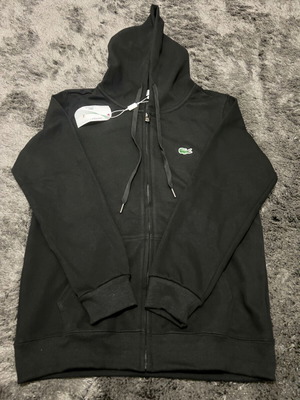 Lacoste jacket new, size large, black