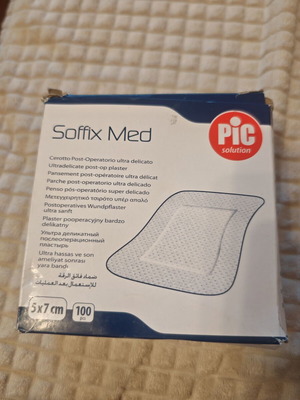 PIC Soffix Med 5x7 εκ. μετεγχειρητικές επιθέματα, 100 τεμάχια