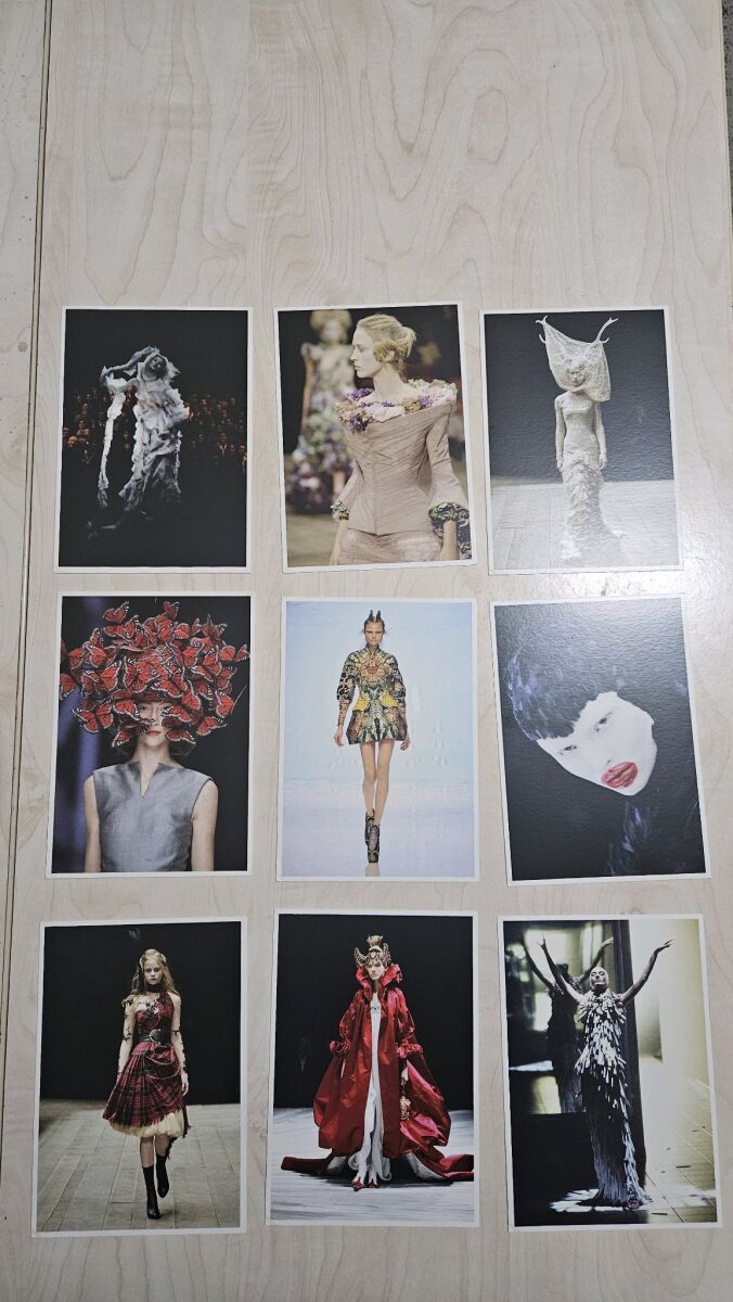 Alexander McQueen POSTCARD 16 CARD Alexander McQueen POSTCARD 16 CARD