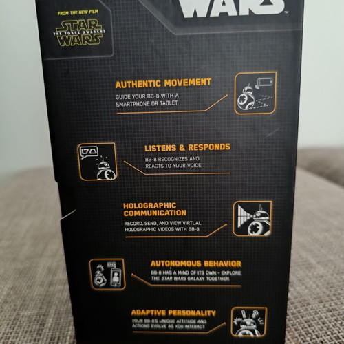 Disney Star Wars BB8 remote control robot like new