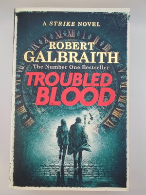Troubled Blood Robert Galbraith book like new, English