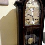 Antique clock used