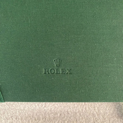 Rolex notebook new, green with box