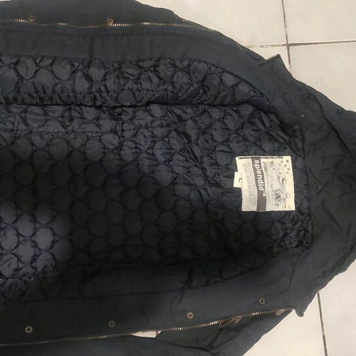 Splendid women's parka jacket used, blue, size M
