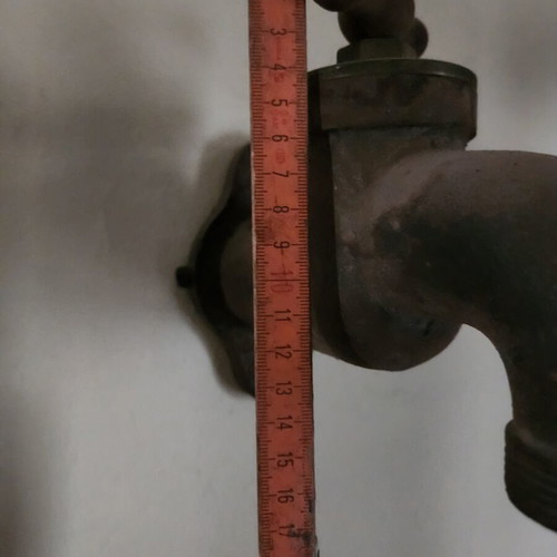 Vintage brass faucet refurbished